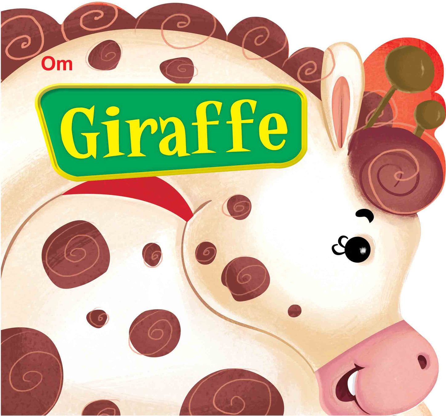 Giraffe : Cutout Board Book - Om Books - Swadesiicart