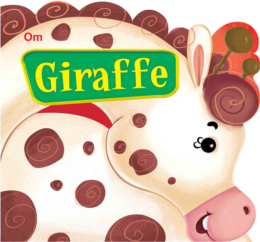 Giraffe : Cutout Board Book - Om Books - Swadesiicart