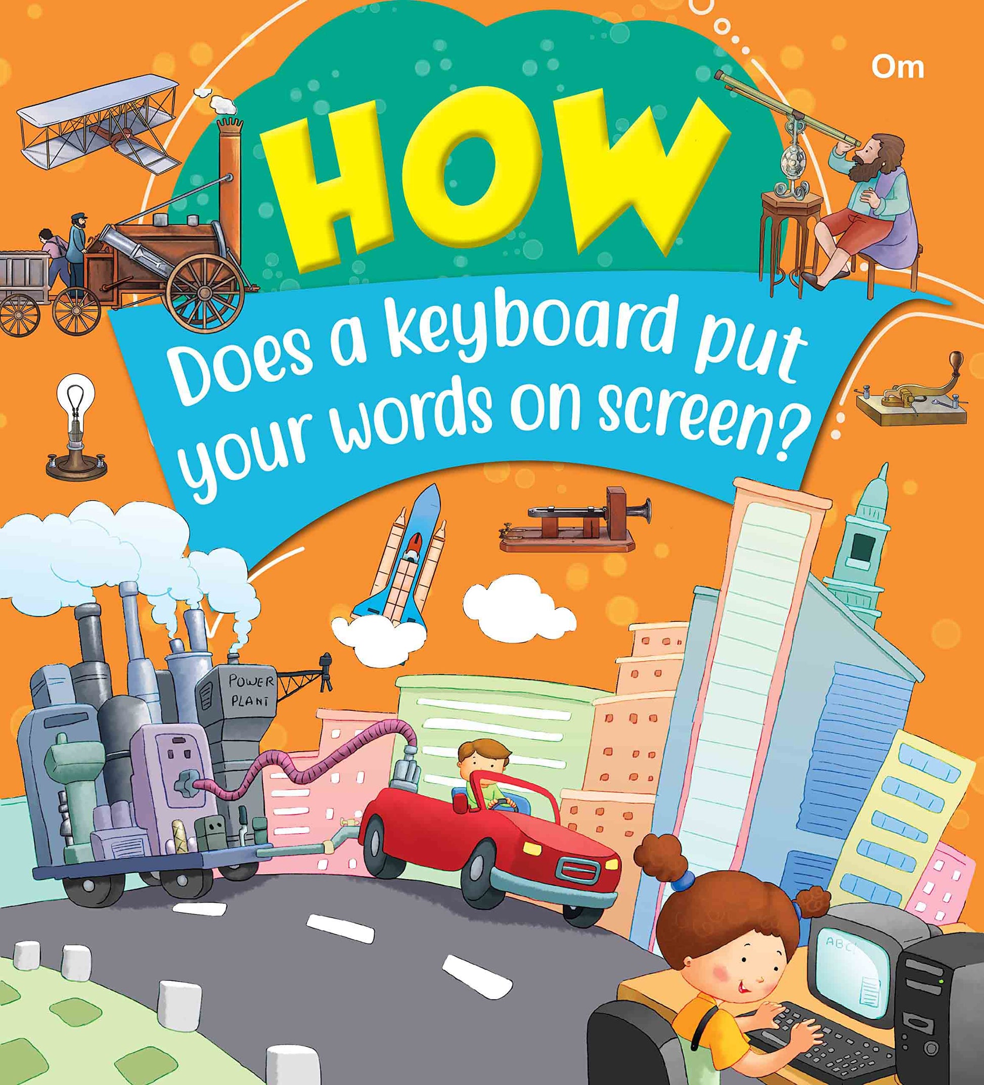 How Does a keywboard put yor words on screen - Om Books - Swadesiicart