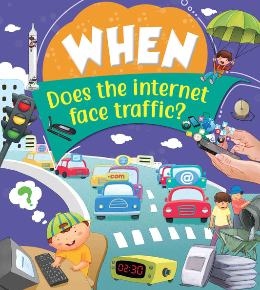 When Does the internet face traffic - Om Books - Swadesiicart