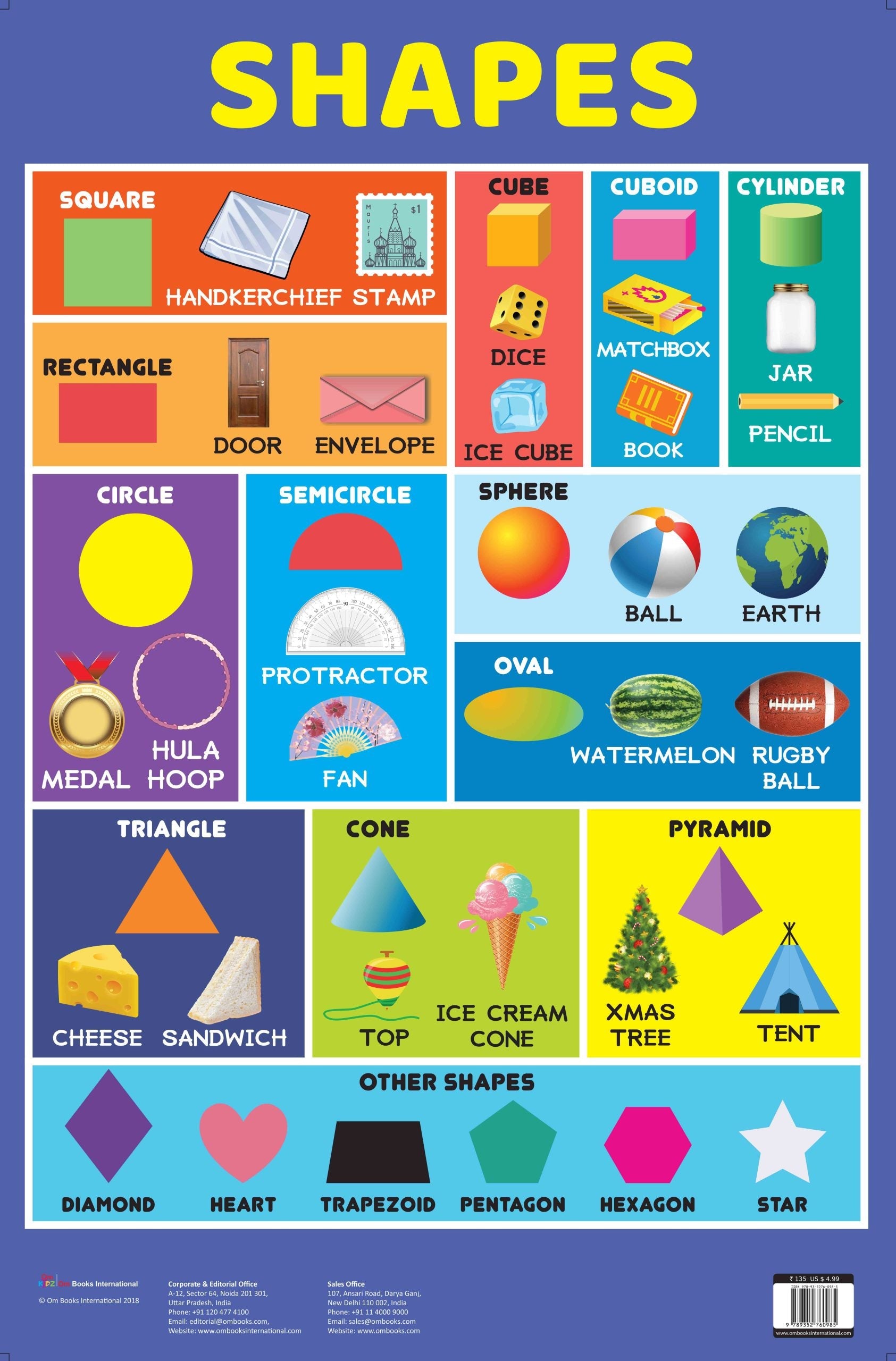 Shapes : Charts - Om Books - Swadesiicart