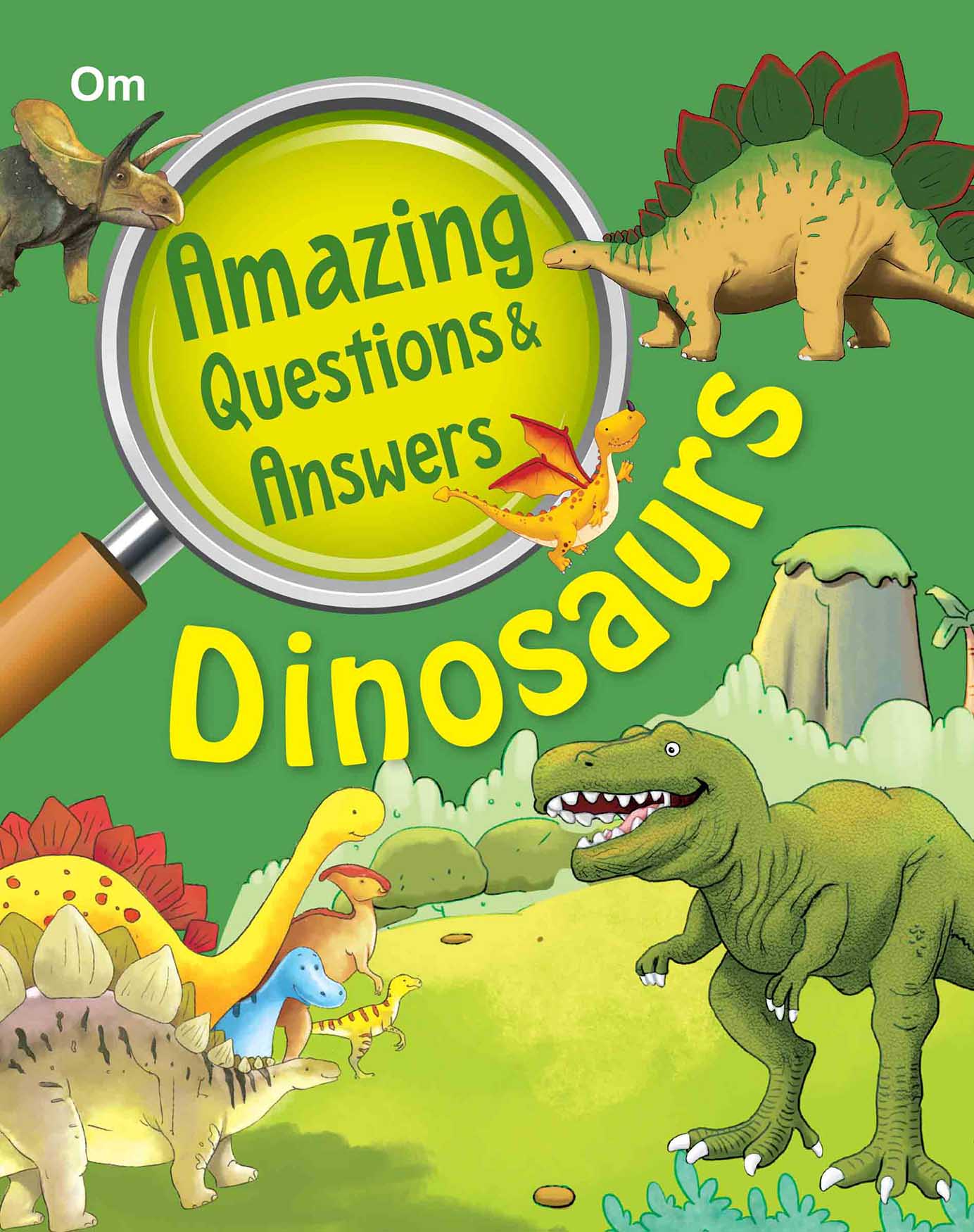 Amazing Questions & Answers Dinosaurs - Om Books - Swadesiicart