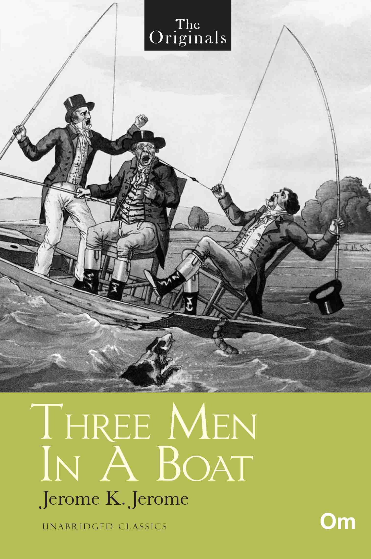 The Originals Three Man in a Boat by Jerome K. Jerome - Om Books - Swadesiicart