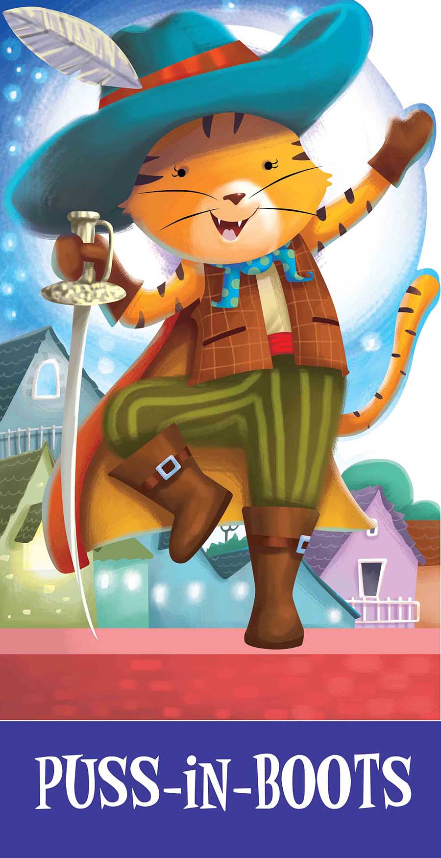 Puss-in-Boots : Cutout Story Book - Om Books - Swadesiicart