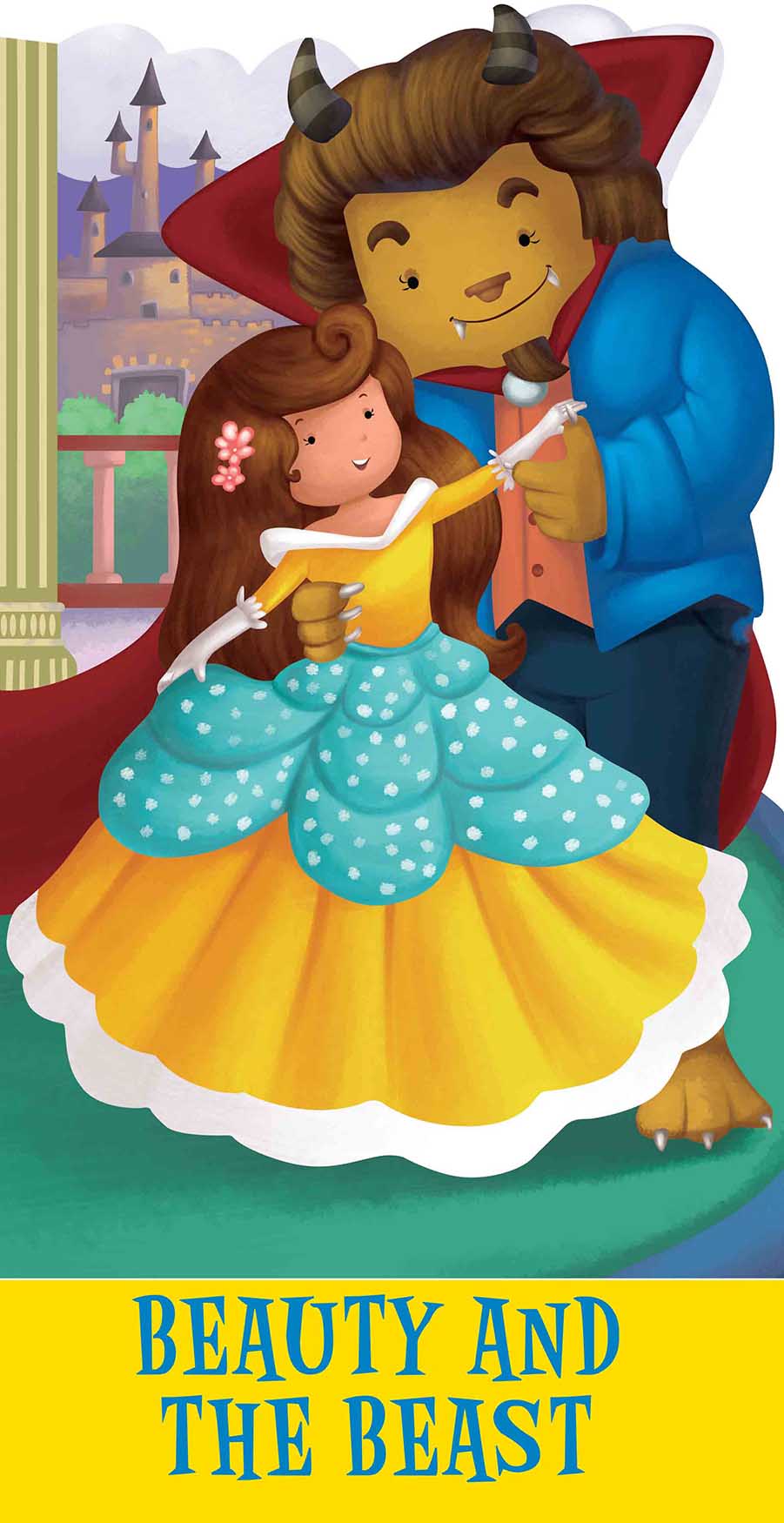 Beauty and The Beast : Cutout Story Book - Om Books - Swadesiicart