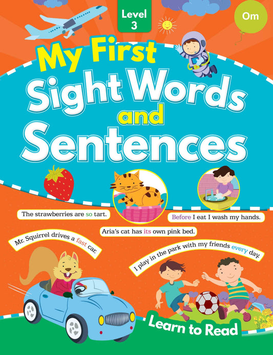 My First Sight Words and Sentences Level 3 - Om Books - Swadesiicart