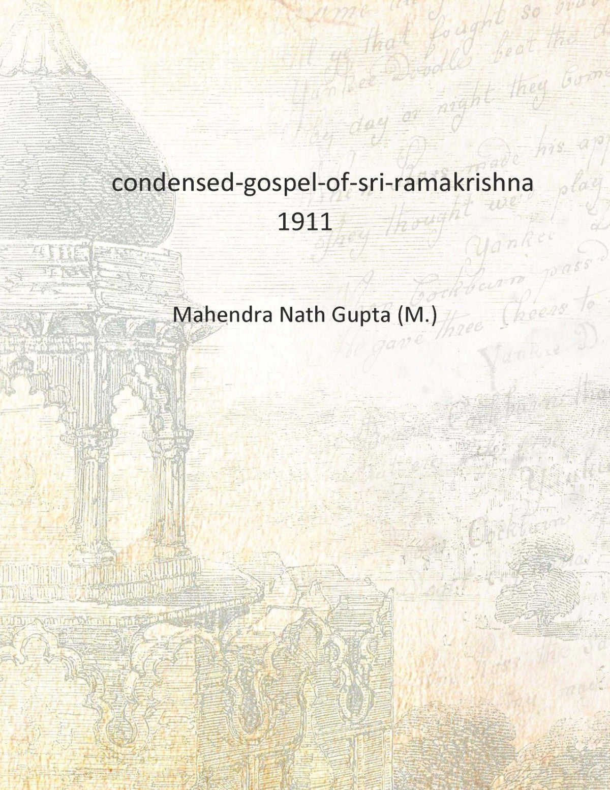 condensed gospel of sri ramakrishna - Gyan Books - Swadesiicart