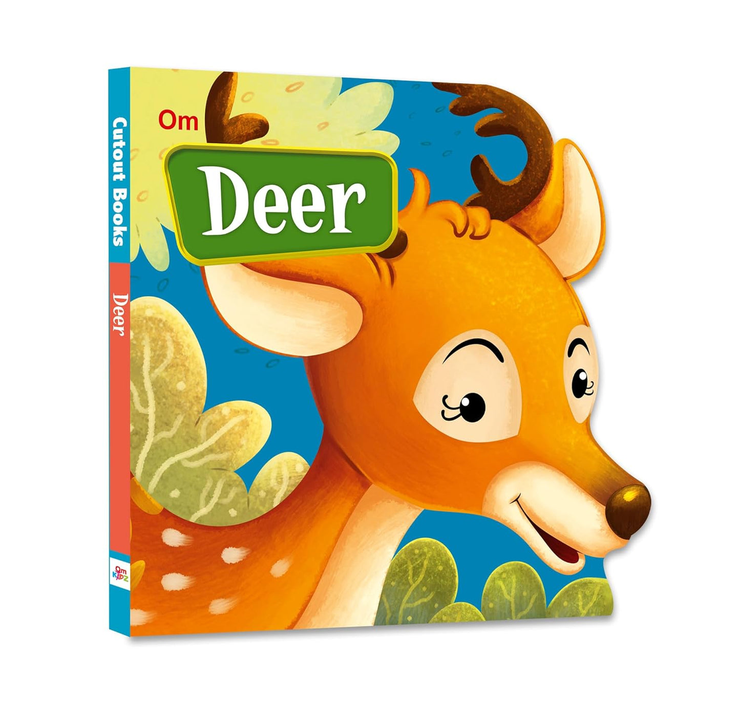 Deer : Cutout Board Book - Om Books - Swadesiicart