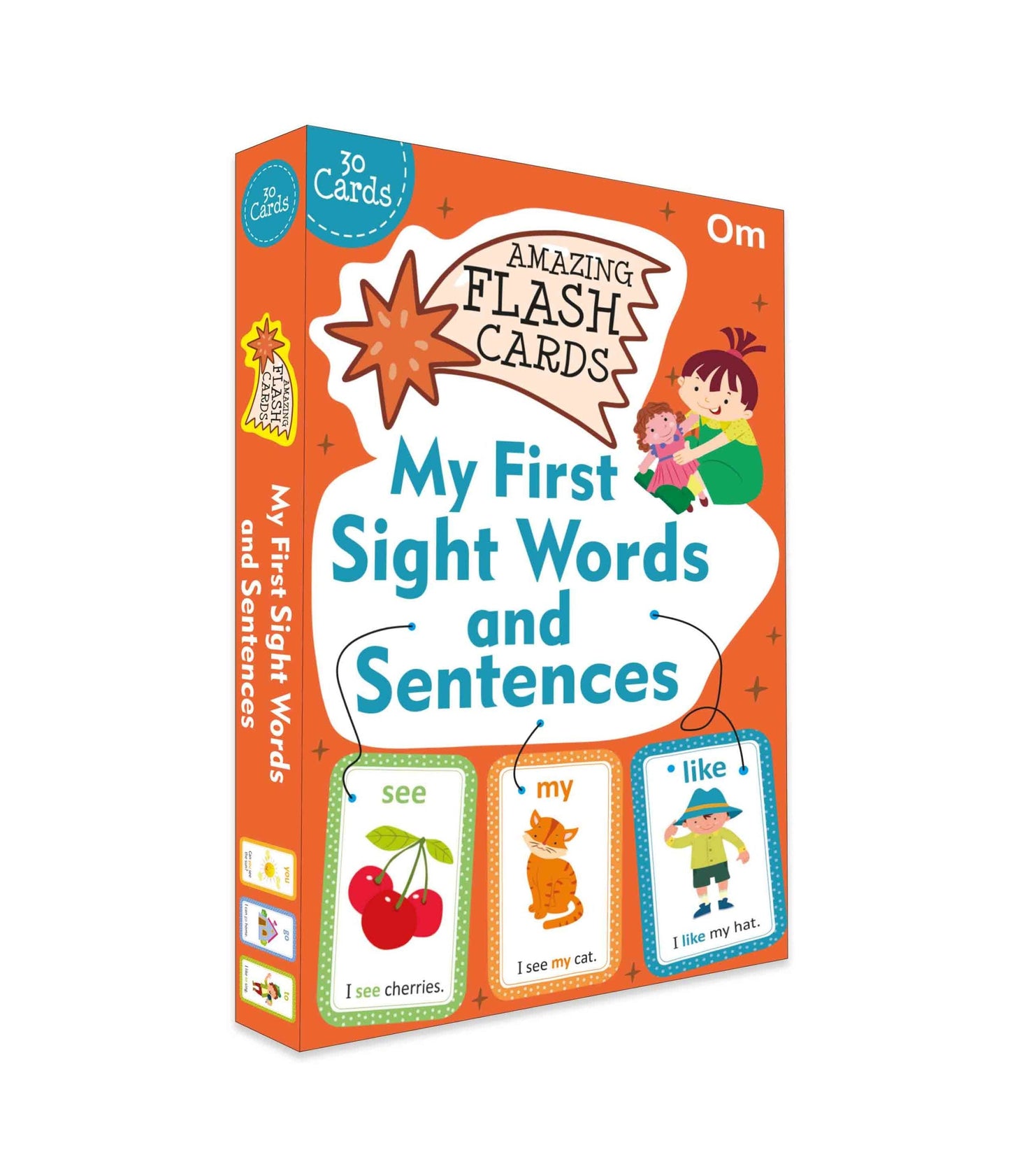 My First Sight Words and Sentences - Om Books - Swadesiicart