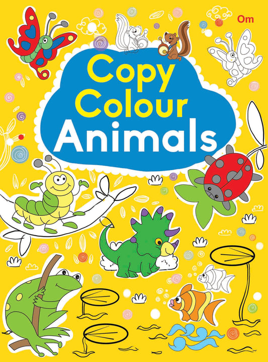 Copy Colour Animals - Om Books - Swadesiicart