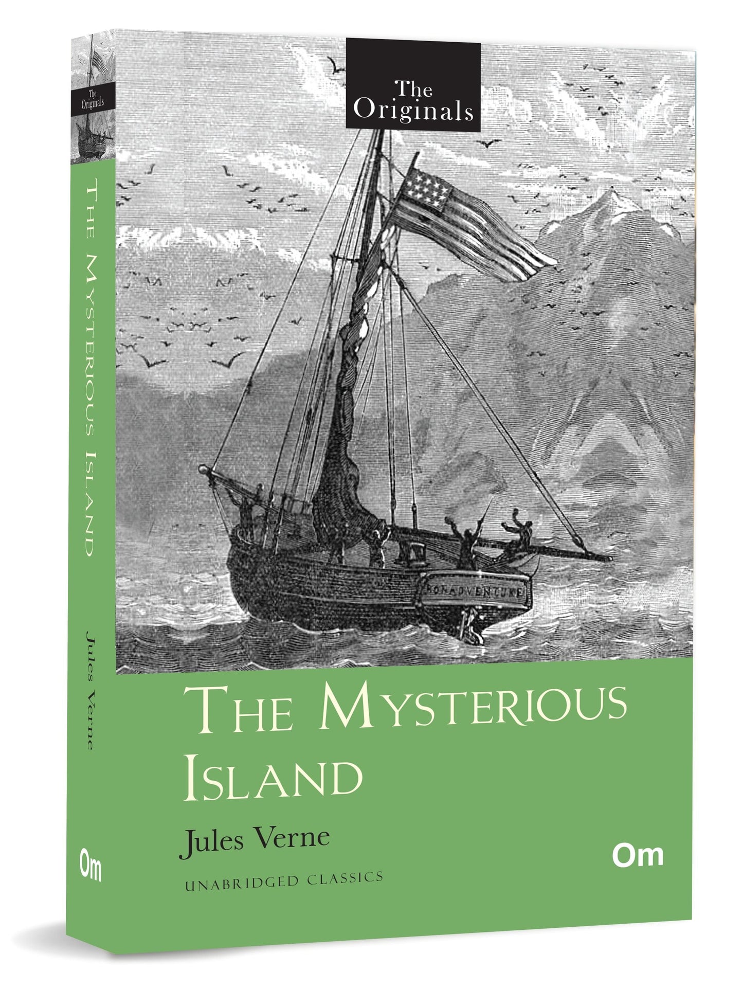 The Mysterious Island: Unabridged Classics for Jules Verne - The Originals by Jules Verne - Om Books - Swadesiicart