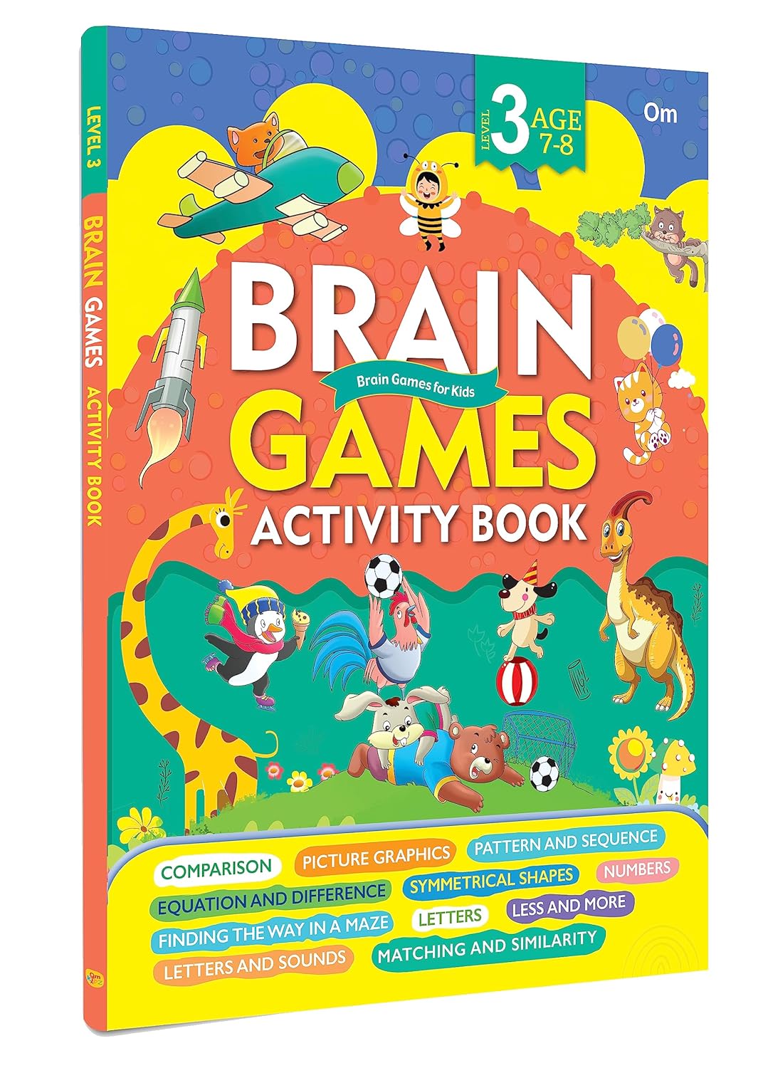 Brain Games Activity Book Level 3 - Om Books