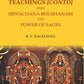 SRI RAMANUJA'S TEACHINGS [CONTD] WITH SRIVACHANA BHUSHANAM AND POWER OF SAGES - Gyan Books - Swadesiicart