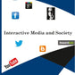 Interactive Media and Society - Gyan Books - Swadesiicart