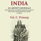 Imperial India: An Artist's Journals Illustrated by Numerous Sketches Taken at the Courts of the Principal Chiefs in India - Gyan Books - Swadesiicart
