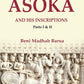 Asoka and his Inscriptions, Parts I & II - Gyan Books - Swadesiicart