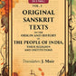 Original Sanskrit Texts on the Origin and History of the People of India, their Religion and Institutions 3rd - Gyan Books - Swadesiicart