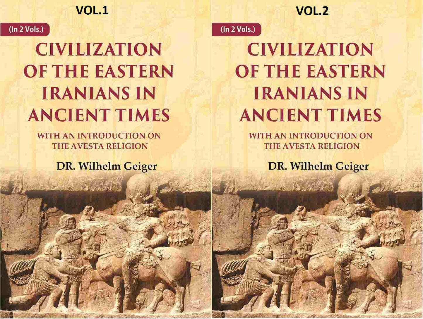 Civilization of the Eastern Iranians in Ancient Times: With an Introduction on the Avesta Religion 2 Vols. Set - Gyan Books - Swadesiicart