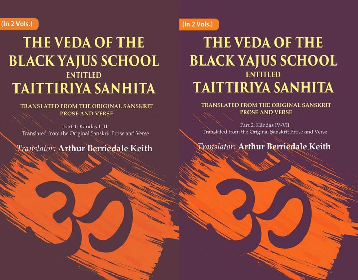 The Veda Of The Black Yajus School Entitled Taittiriya Sanhita: Translated From The Original 2 Vols. Set - Gyan Books - Swadesiicart