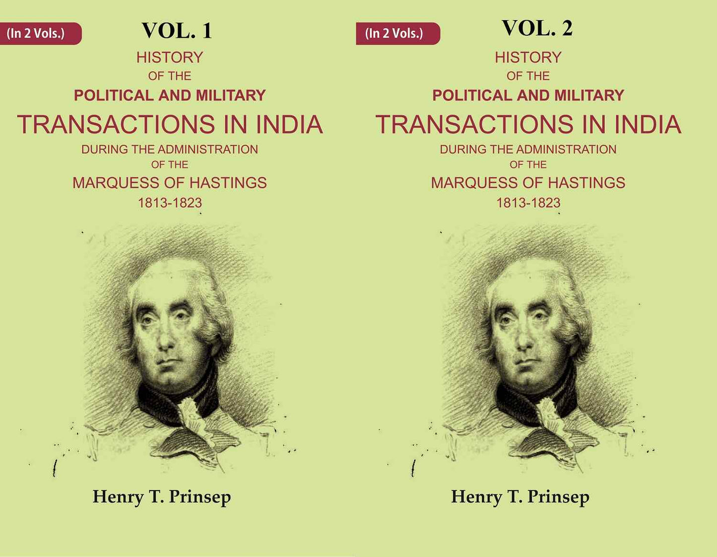 History of the Political and Military Transactions in India During the Administration of the Marquess of Hastings 1813-1823 2 Vols. Set - Gyan Books - Swadesiicart