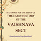 Materials for the Study of the Early History of the Vaishnava Sect - Gyan Books - Swadesiicart