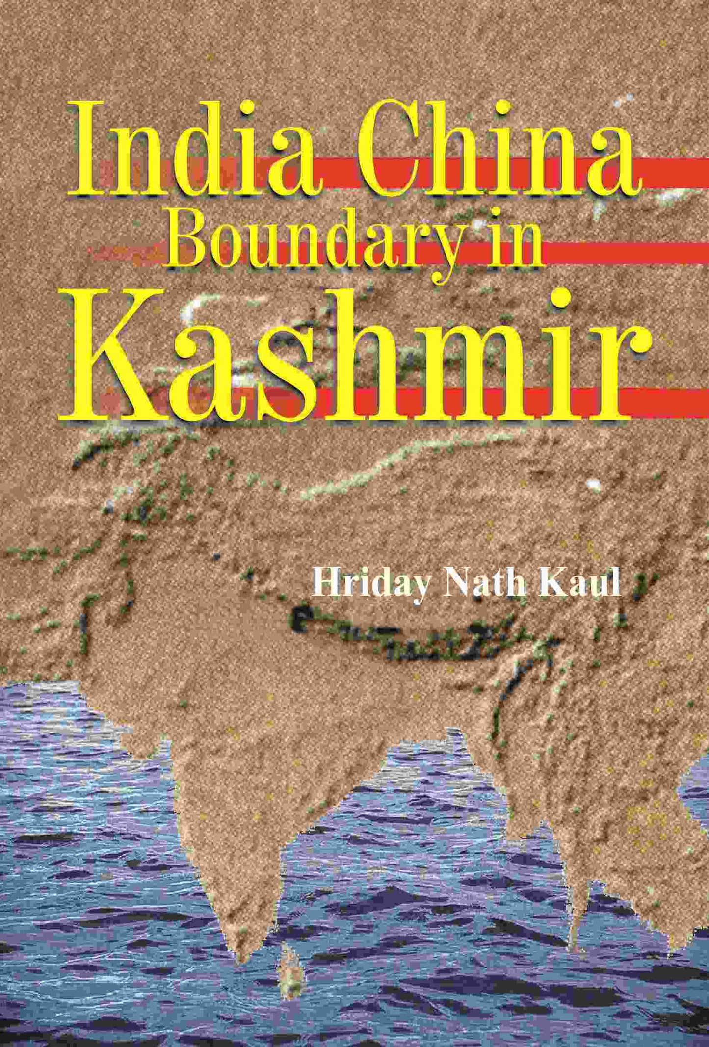 India China Boundary in Kashmir - Gyan Books - Swadesiicart