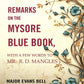 Remarks on the Mysore Blue Book: With A Few Words To Mr. R. D. Mangles - Gyan Books - Swadesiicart