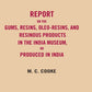 Report on the gums, resins, oleoresins, and resinous products in the India museum or produced in India - Gyan Books - Swadesiicart