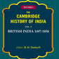The Cambridge History of India: British India 1497-1858 5th - Gyan Books - Swadesiicart