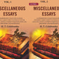 Miscellaneous Essays: A Comprehensive Collection Of Essays Exploring Various Aspects Of Indian 2 Vols. Set - Gyan Books - Swadesiicart