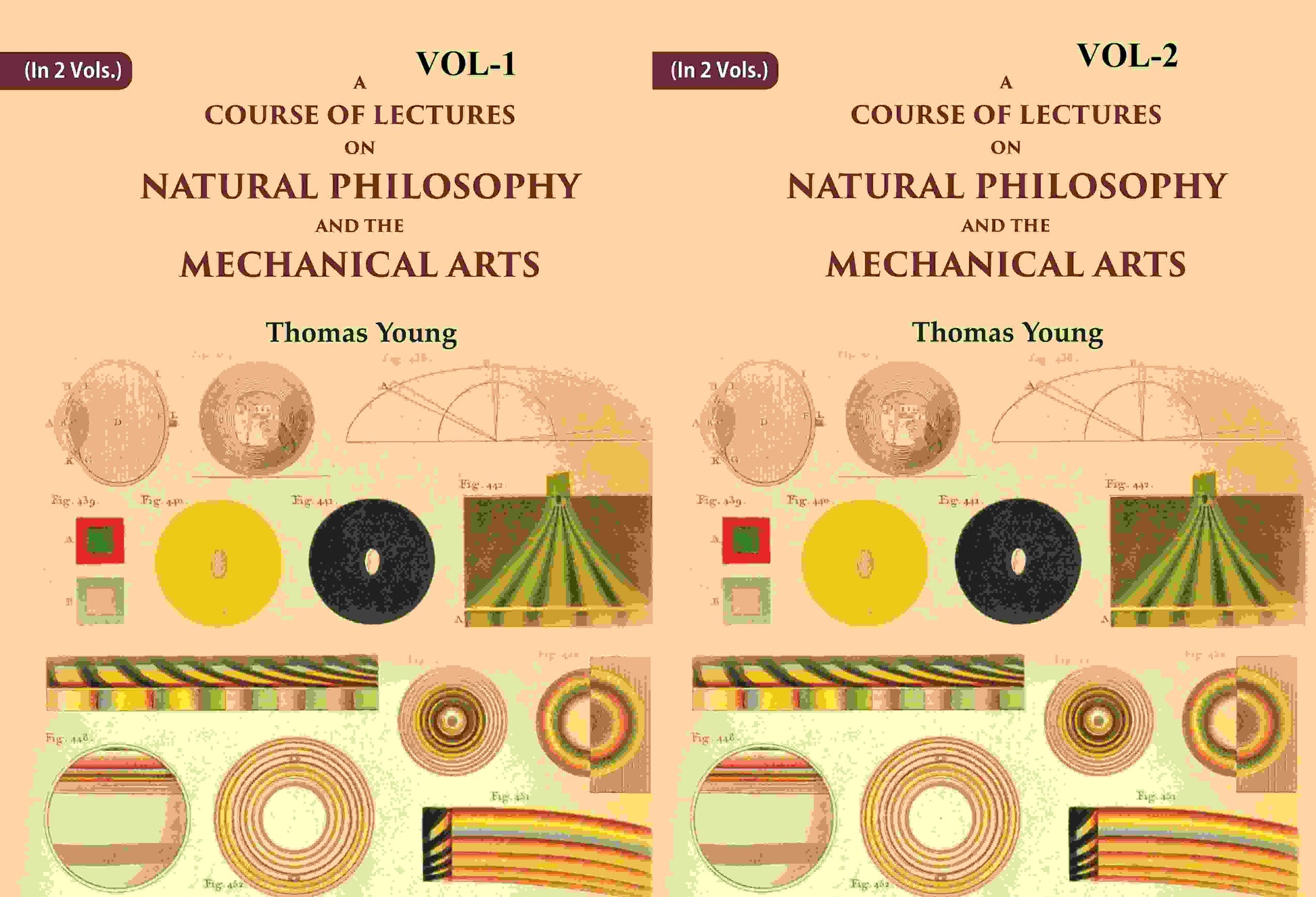 A Course of Lectures on Natural Philosophy and the Mechanical Arts 2 Vols. set - Gyan Books - Swadesiicart