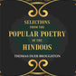 Selections from the Popular Poetry of the Hindoos - Gyan Books - Swadesiicart