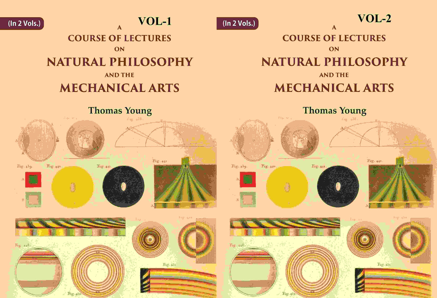 A Course of Lectures on Natural Philosophy and the Mechanical Arts 2 Vols. set - Gyan Books - Swadesiicart
