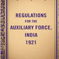 Regulations for the Auxiliary Force, India 1921 - Gyan Books - Swadesiicart