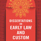 Dissertations on Early Law and Custom - Gyan Books - Swadesiicart