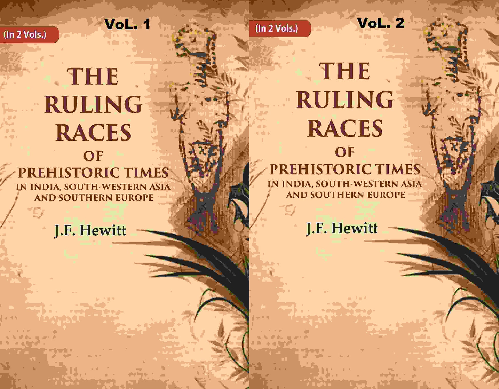The Ruling Races of Prehistoric Times in India, South-Western Asia and Southern Europe 2 Vols. Set - Gyan Books - Swadesiicart