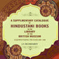 A Supplementary catalogue of Hindustani books in the library of the British Museum: Acquired during the years 1889 - 1908 - Gyan Books - Swadesiicart