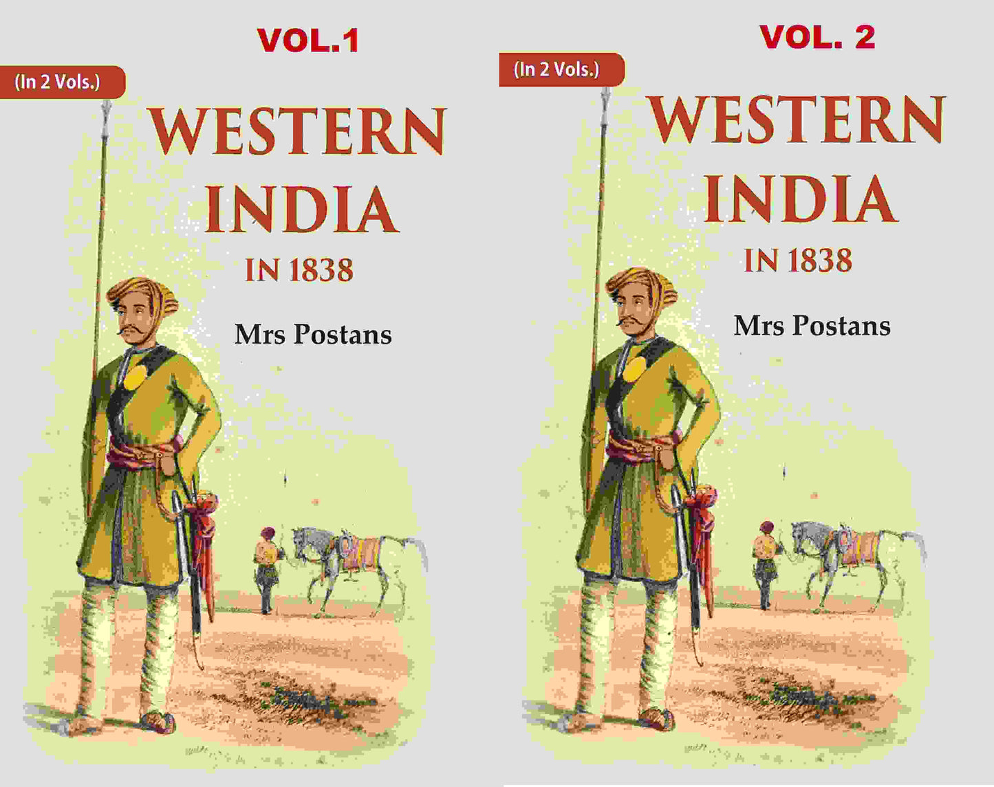 Western India in 1838 2 Vols. Set - Gyan Books - Swadesiicart