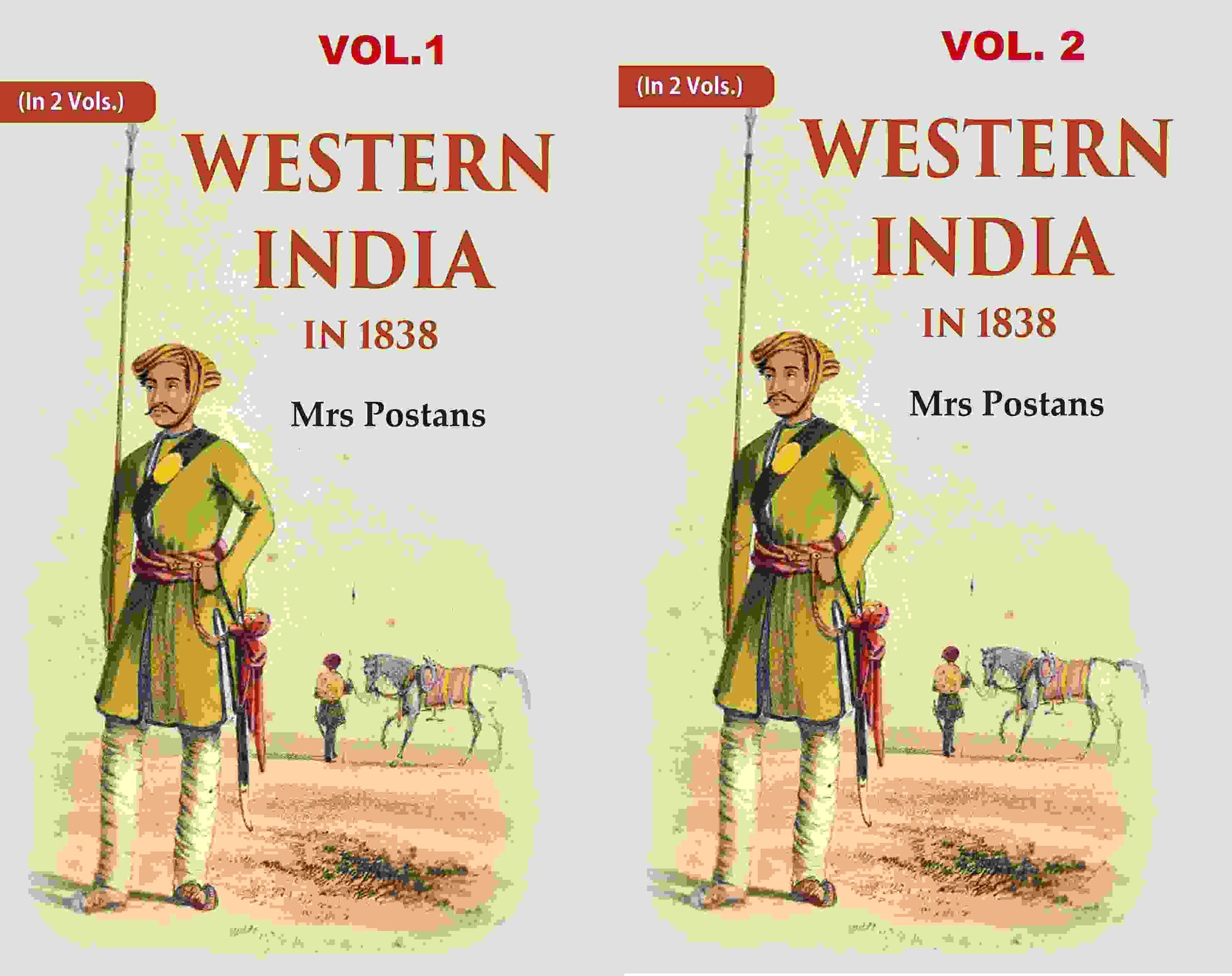 Western India in 1838 2 Vols. Set - Gyan Books - Swadesiicart
