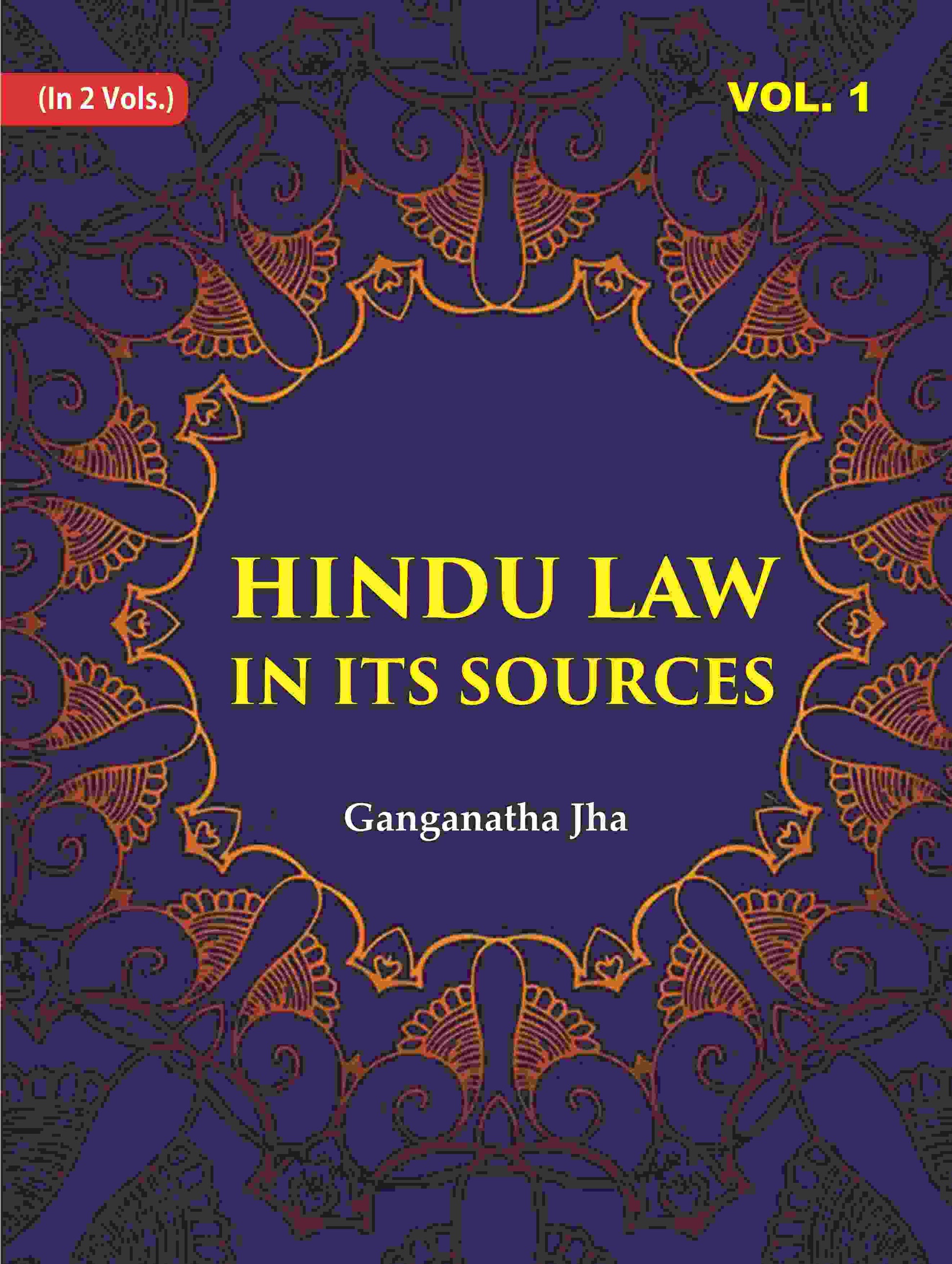 Hindu Law in its Sources 1st - Gyan Books - Swadesiicart