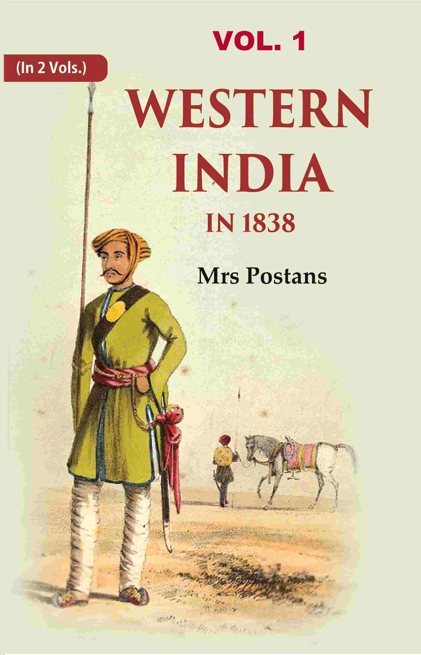 Western India in 1838 1st - Gyan Books - Swadesiicart