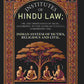 Institutes Of Hindu Law: Or, The Ordinances Of Menu, According To The Gloss Of Cullúca Comprising The - Gyan Books - Swadesiicart