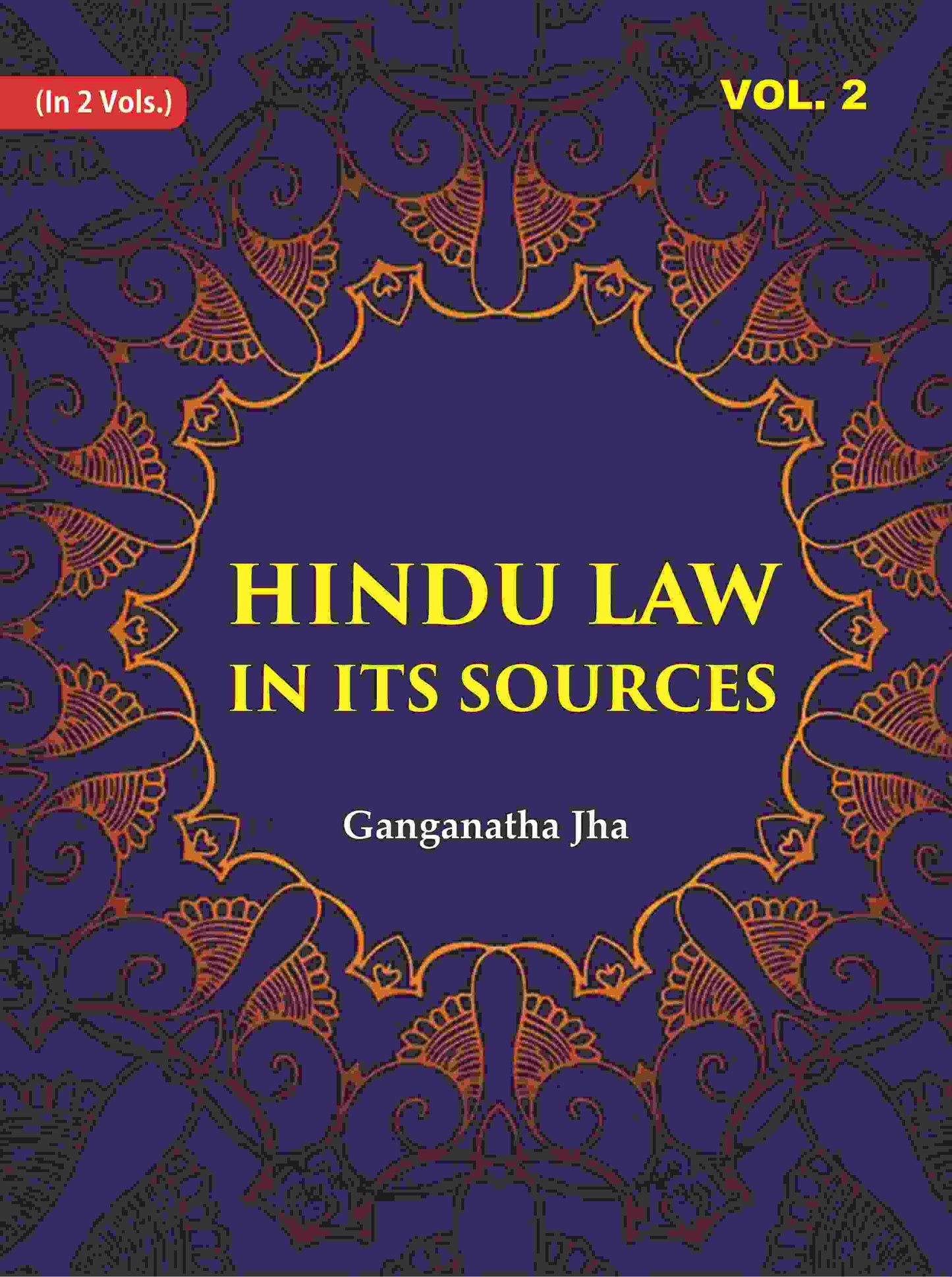 Hindu Law in its Sources 2nd - Gyan Books - Swadesiicart