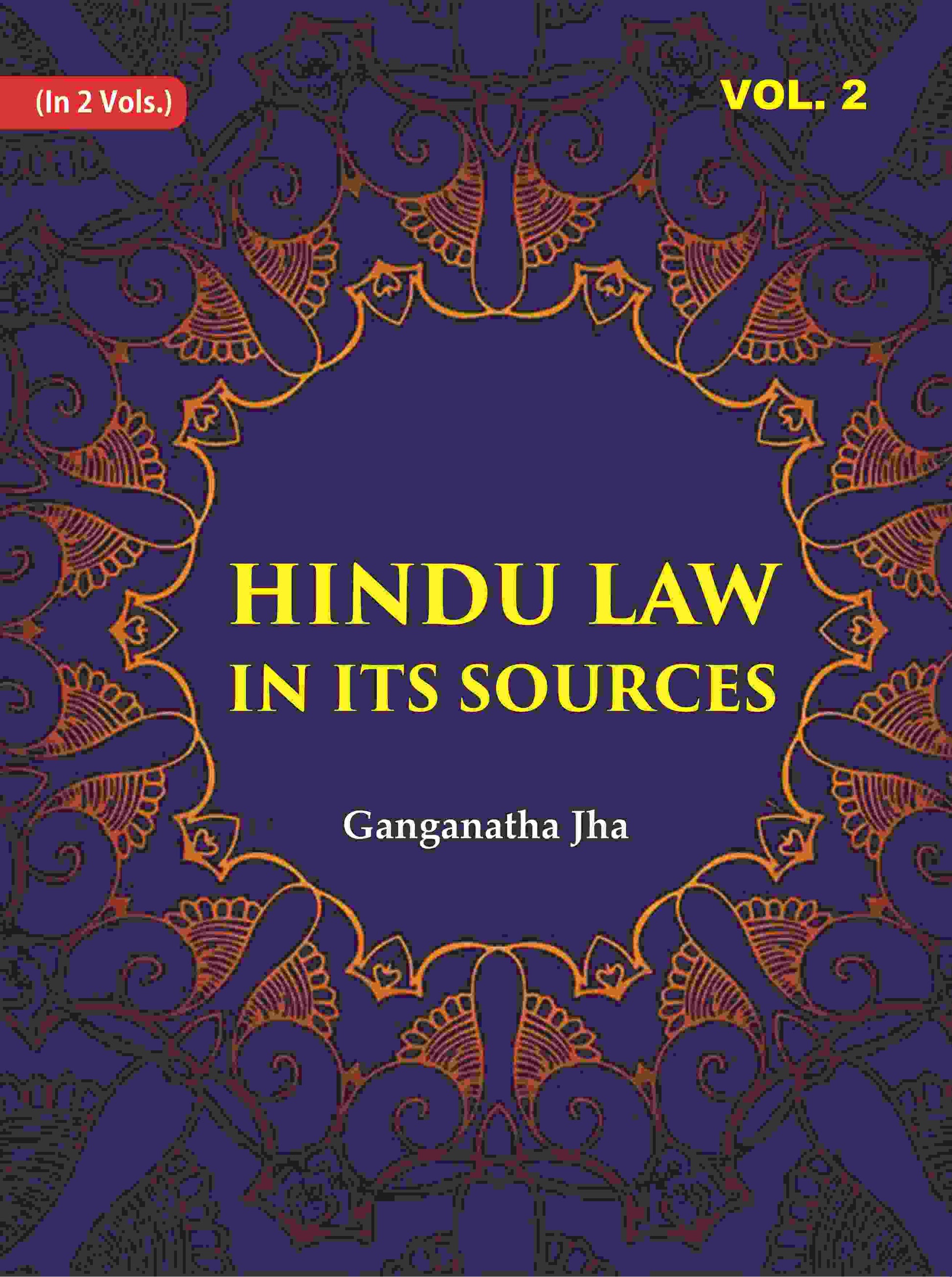 Hindu Law in its Sources 2nd - Gyan Books - Swadesiicart