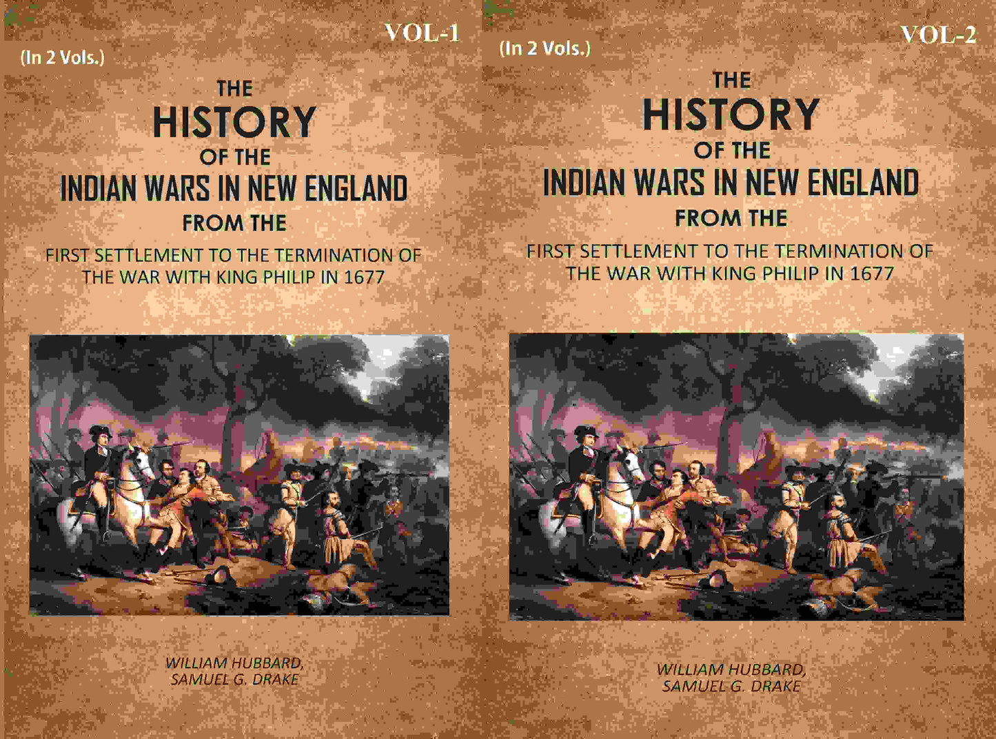 The History Of The Indian Wars In New England: From The First Settlement To The Termination 2 Vols. Set - Gyan Books - Swadesiicart