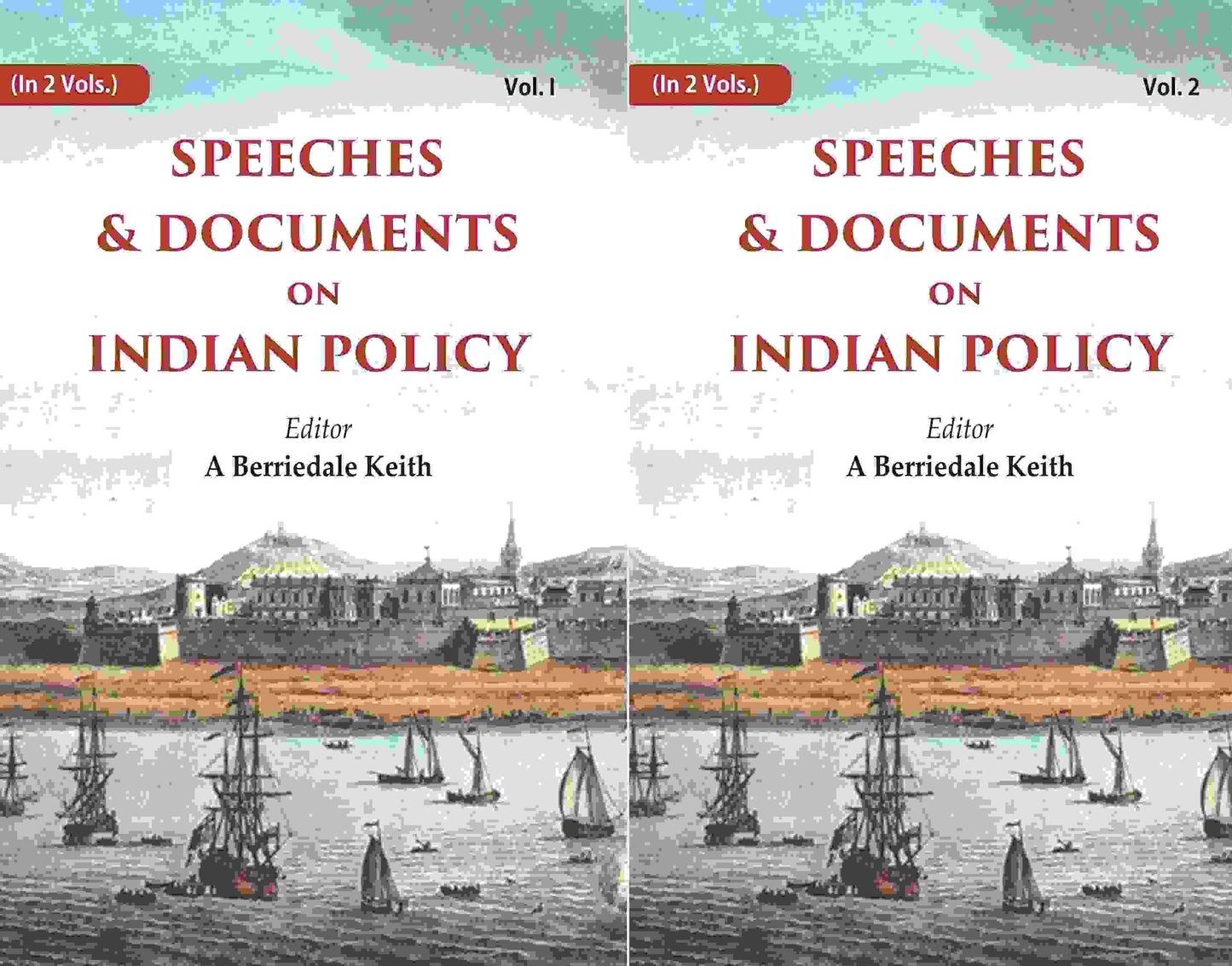Speeches & Documents on Indian Policy 2 Vols. Set - Gyan Books - Swadesiicart