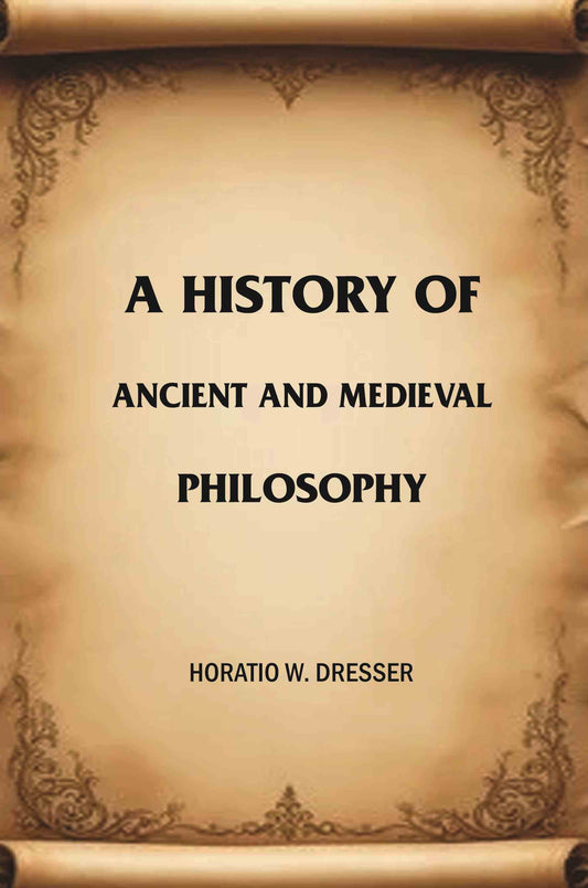 A History of Ancient and Medieval Philosophy - Gyan Books - Swadesiicart