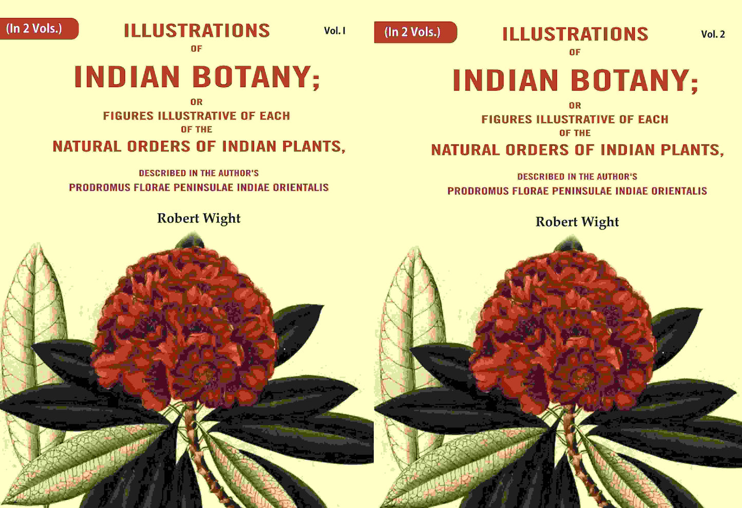 Illustrations Of Indian Botany; Or Figures Illustrative Of Each Of The Natural Orders Of Indian 2 Vols. Set - Gyan Books - Swadesiicart