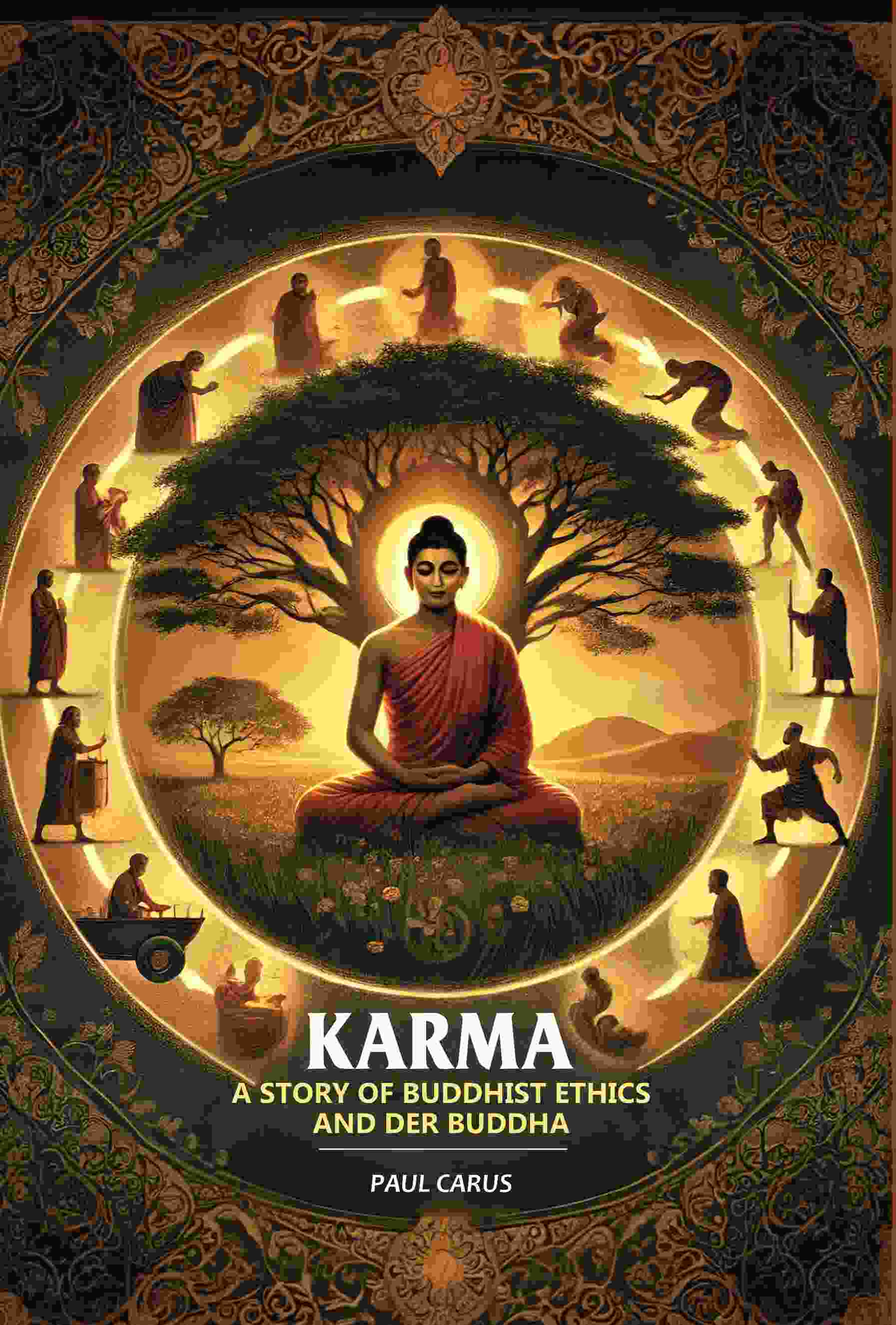 Karma, a Story of Buddhist Ethics And Der Buddha - Gyan Books - Swadesiicart