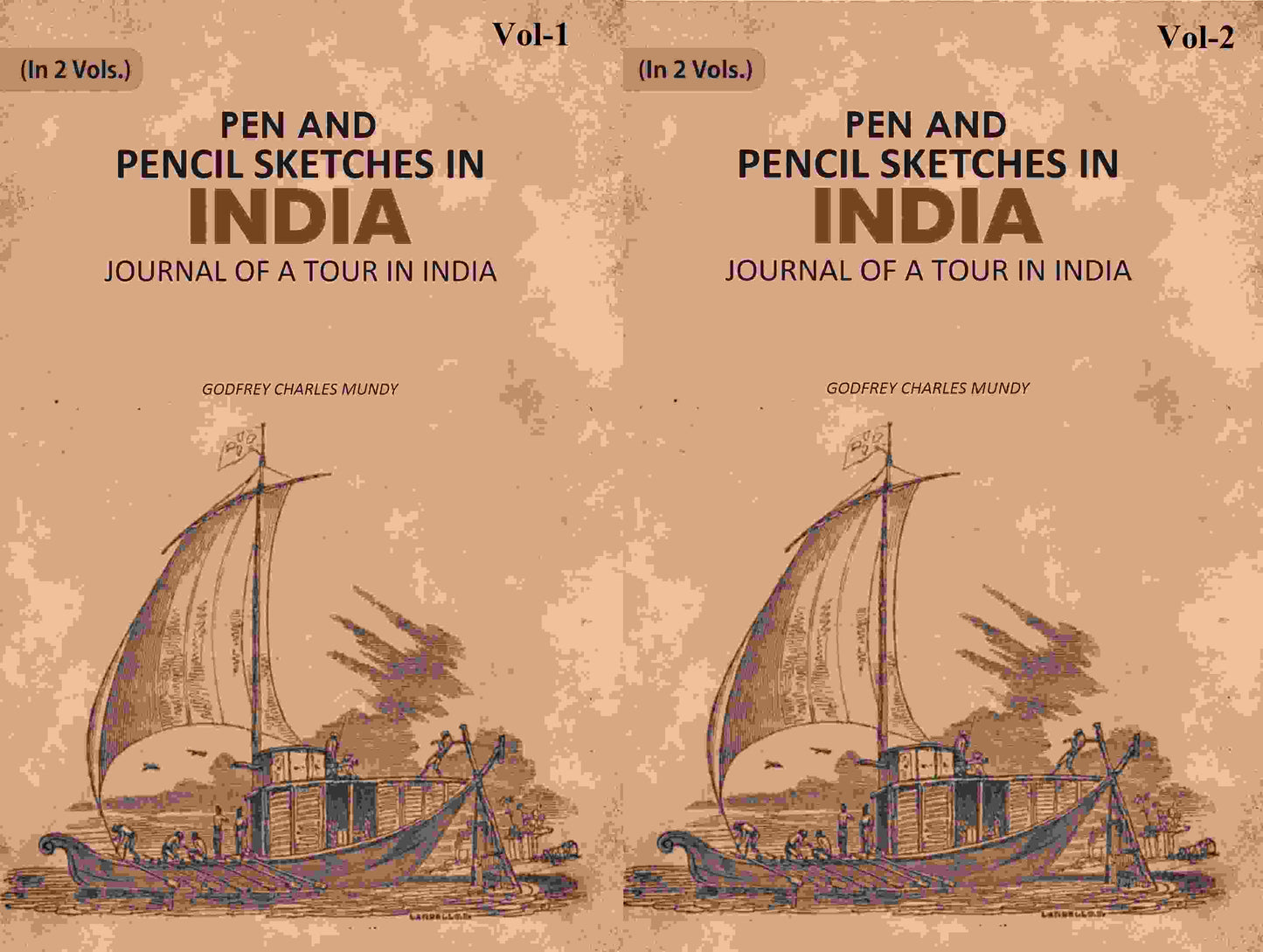 Pen and Pencil Sketches in India: Journal of a Tour in India 2 Vols. Set - Gyan Books - Swadesiicart